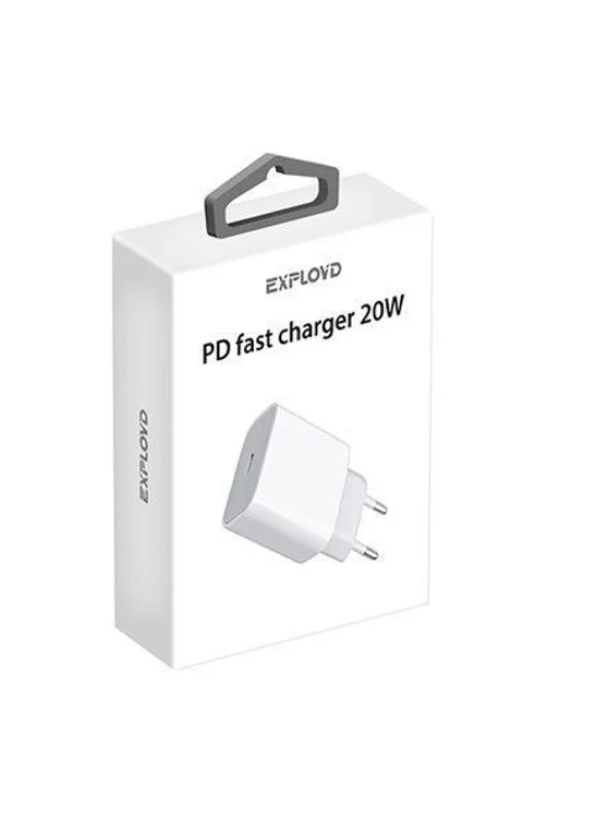Сетевое ЗУ/Exployd/3A/PD/20W/белый/Quinsy/EX-Z-1166