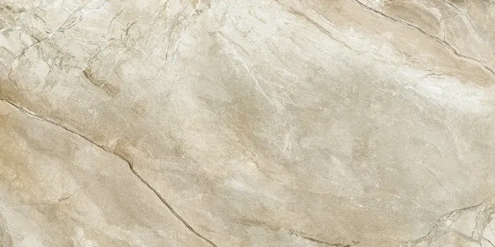 Керамогранит Alma Ceramica GFA114VLC04L Vulcano 114x57 бежевый лаппатированный под камень