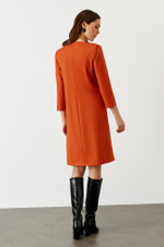 51436 Платье женское (терракотовый)