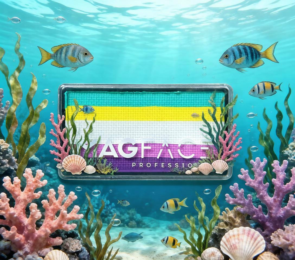 Аквагрим MAGFACE арти-кейк Морской блик 18 гр