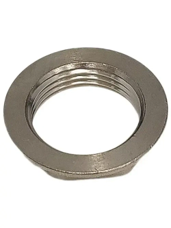 Контргайка 3/4 дюйма с бортиком "SMS", никелированная латунь