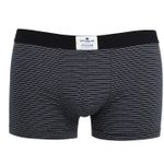 Мужские трусы боксеры антрацитовые в полоску Tom Tailor 070258/5642 9731