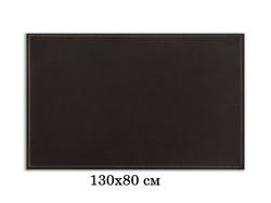 Бювар прямоугольный серия "Классика" 130x80 см кожа Cuoietto цвет темно-коричневый шоколад.