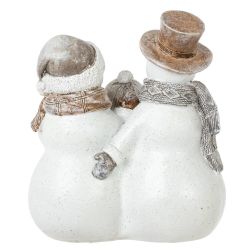 GAEM Фигурка декоративная "Снеговики", L14,5 W9,5 H16,5 см