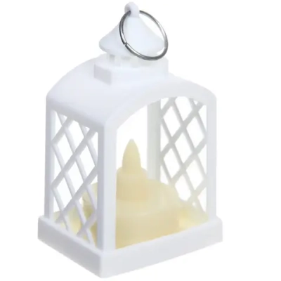 Сувенир с подсветкой «Уютный вечер» 5,5*9,5 см, Белый