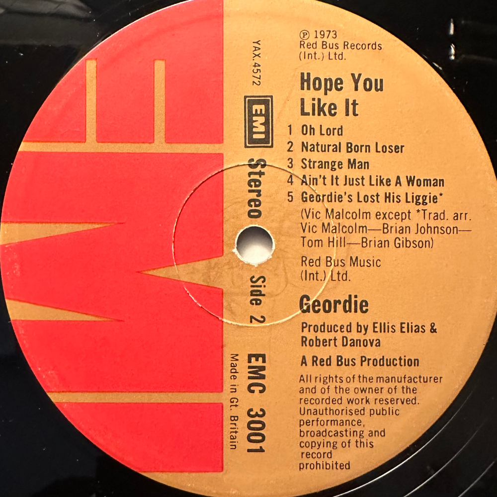 Geordie - Hope You Like It (Англия 1973г.)