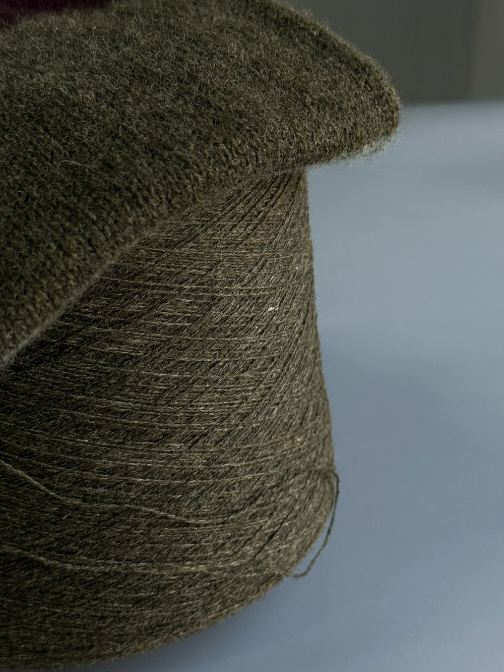 Пряжа Mongolia Cashmere 26/2 (100% кашемир) 1300 м/100 гр, хаки меланж