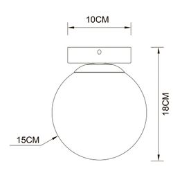 Настенно-потолочный светильник Arte Lamp
