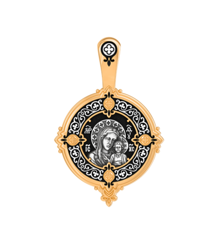 Казанская икона Божией Матери. Образок.