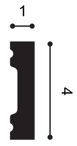 Плинтус SX162