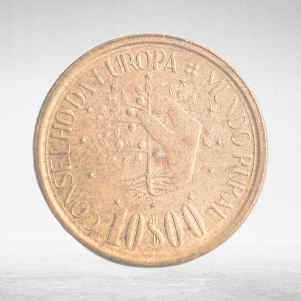 Portugal, 10 Escudos, 1987, VF