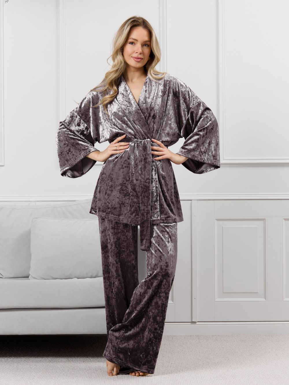 Костюм Мерцание-2 Виотекс СЕРО-ЛИЛОВЫЙ (Акция)