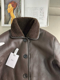 Двусторонняя дубленка Dior