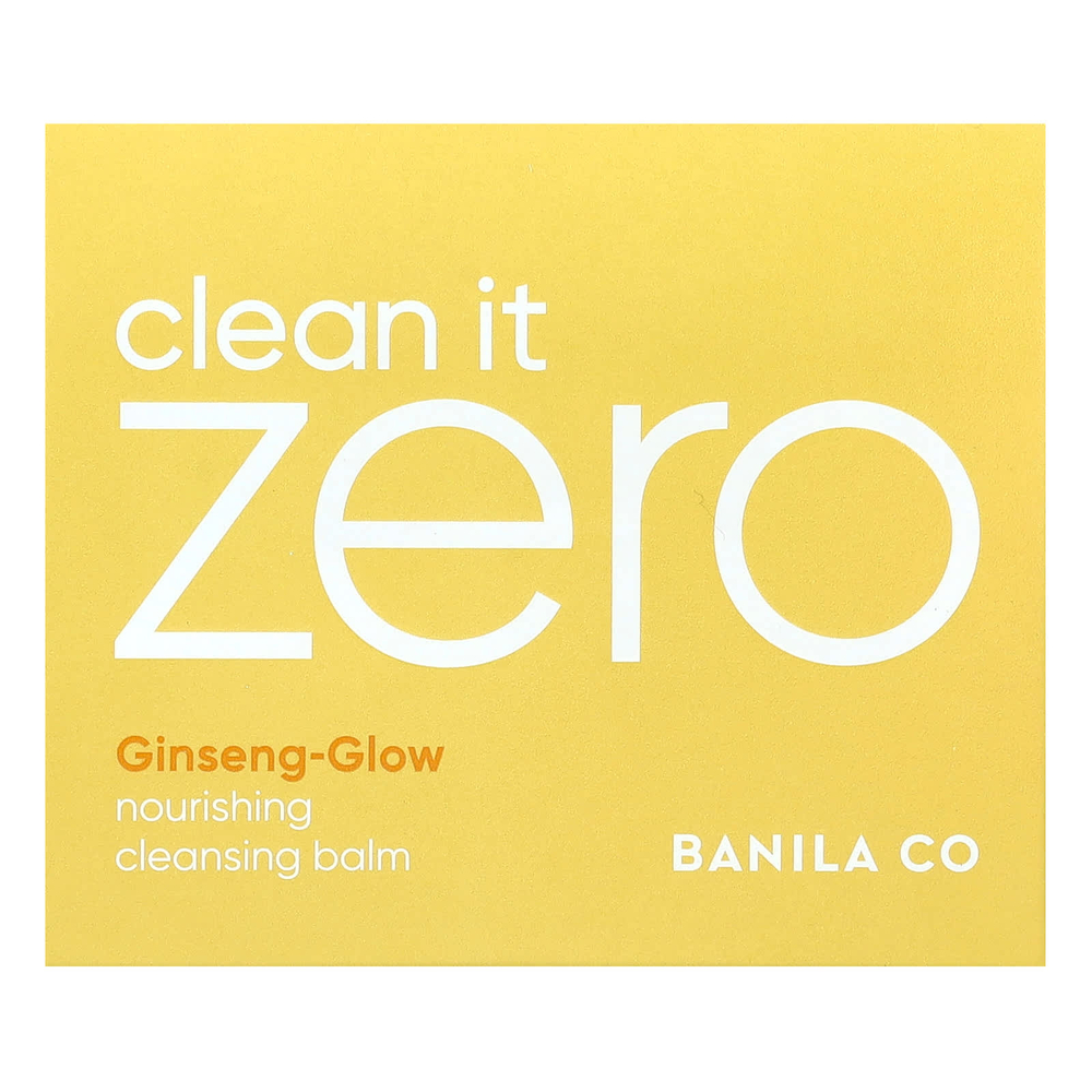 Banila Co, Clean It Zero, питательный очищающий бальзам, женьшень, 100 мл (3,38 жидк. унции)
