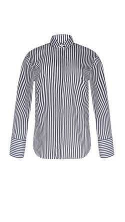 Рубашка из итальянского хлопка в полоску