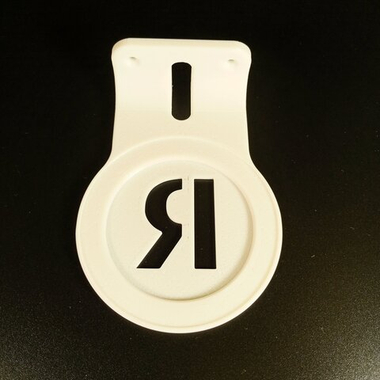 Настенный кронштейн-полка для Яндекс станций (Яндекс-Алиса) мини1, 3D печать, белый