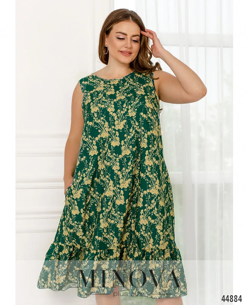 Платье 2255-зеленый Minova