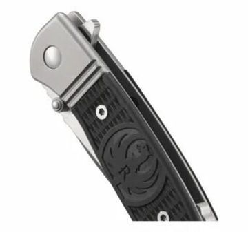 Складной нож CRKT R2303 RUGER HOLLOW POINT COMPACT c клинком из стали 8Cr13MoV, рукоять Stiless Steel