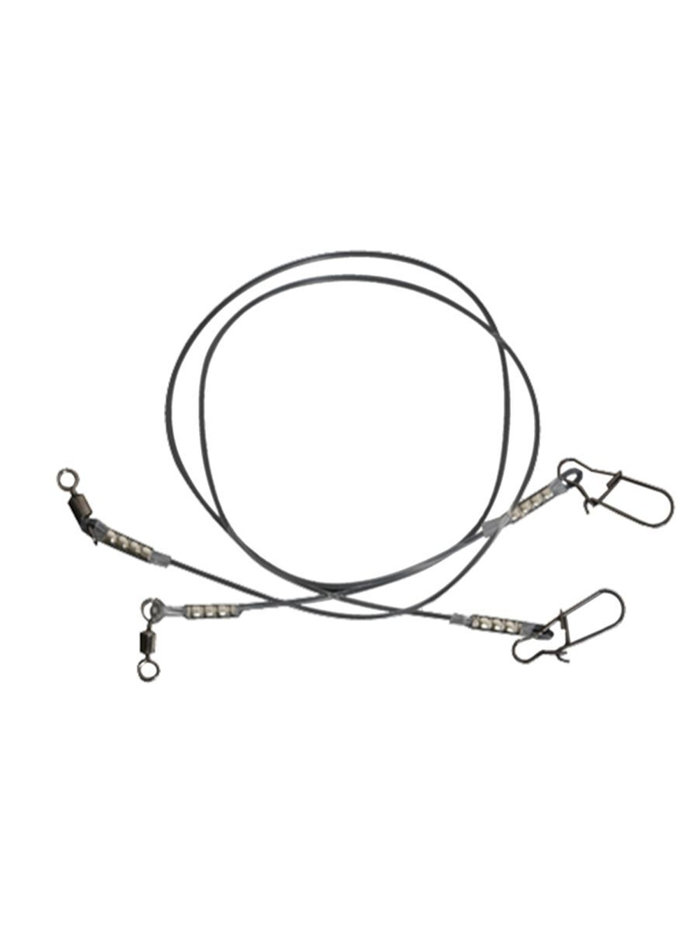 Поводок для рыбалки Saikyo FC Leader SF1508, 8кг/15см, 2 штуки в комплекте