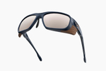 Спортивные очки Demetz Piment 2.0 / Blue Matt / Brown Matt Brown With Silver Mirror Cat.4