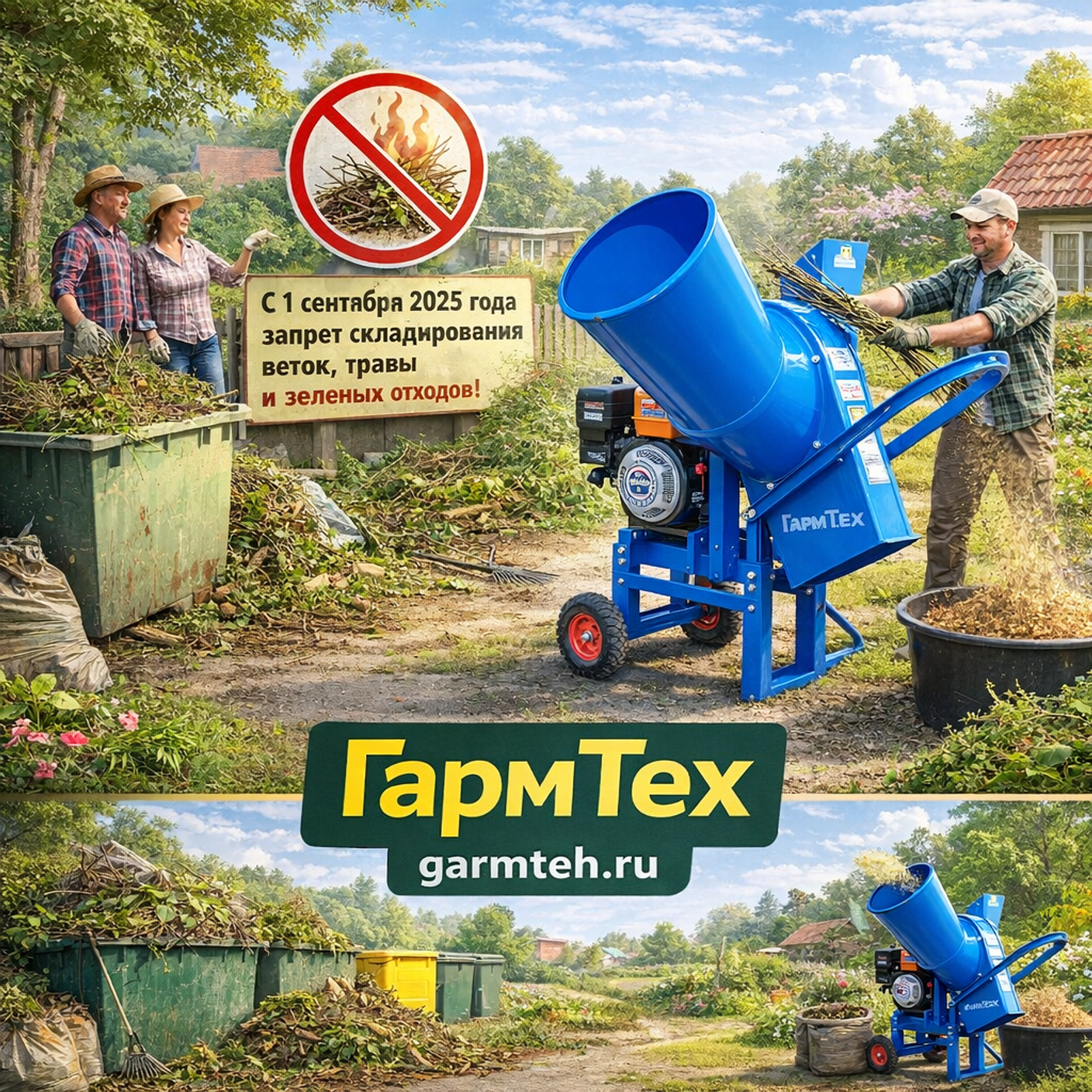 Пусть на даче будет чисто, а в компосте – полезно!