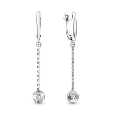 942799 Серьги из Золота с бриллиантами