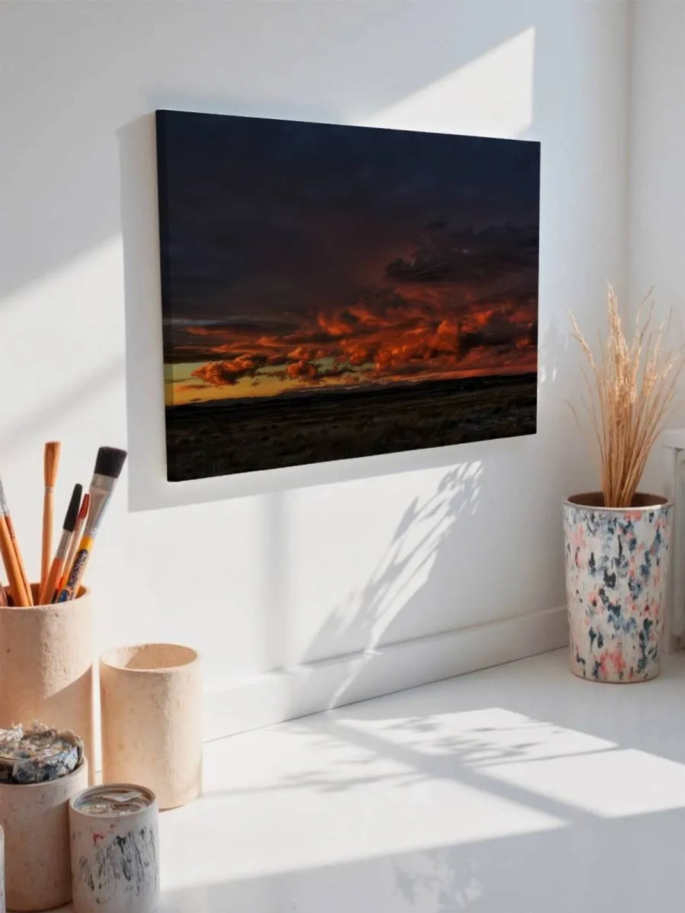Картина на стену 40 X 50 Закатное небо