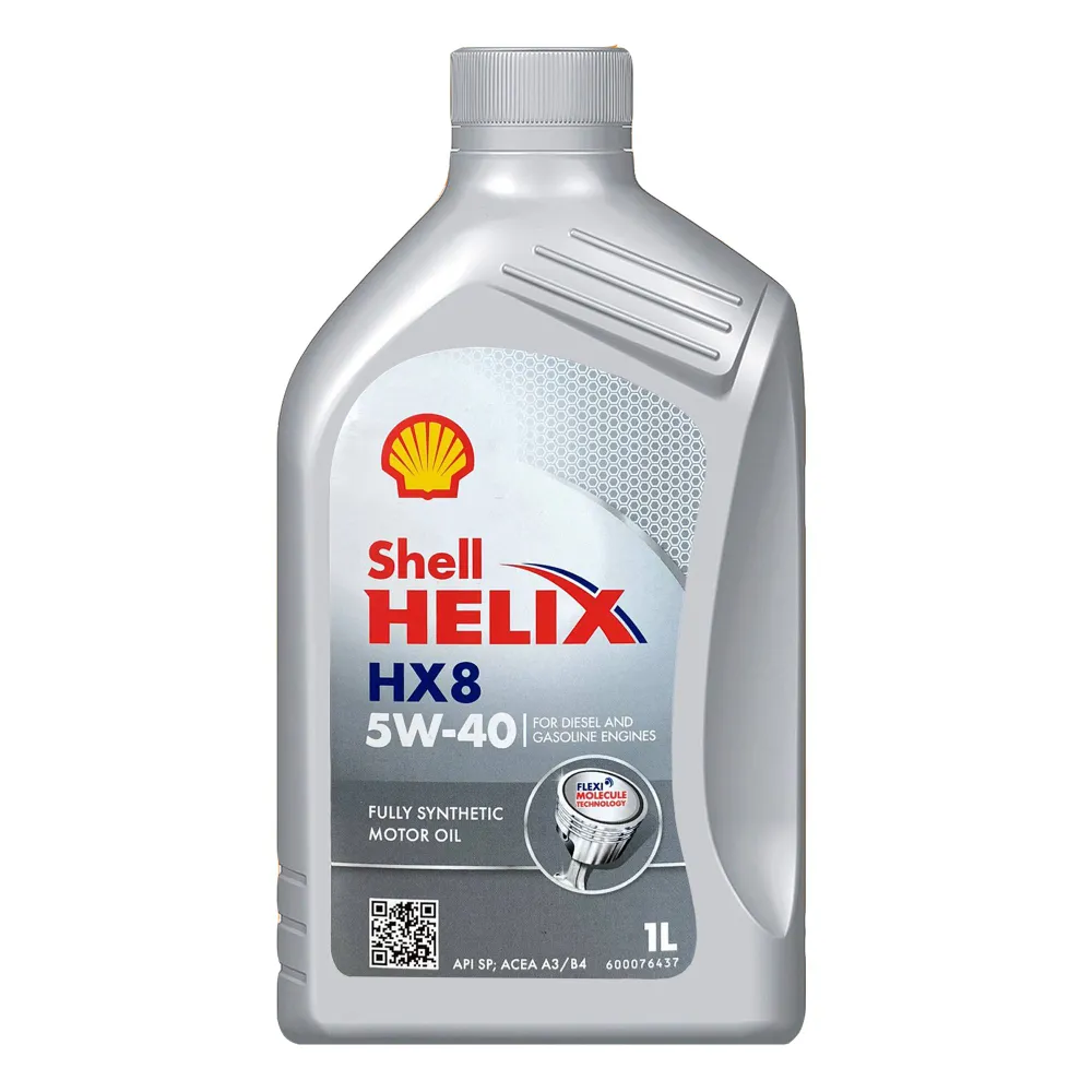 Моторное масло Shell Helix HX8 5W-40, синтетическое, 1 л