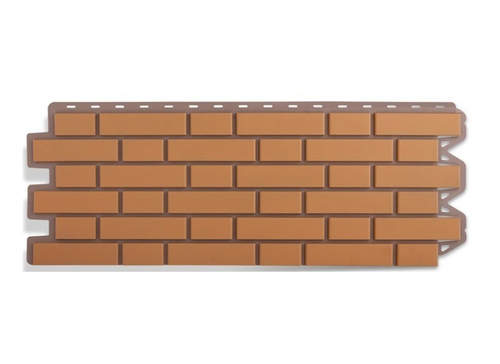Фасадная панель Кирпич Клинкерный Альта профиль Цвет Бежевый