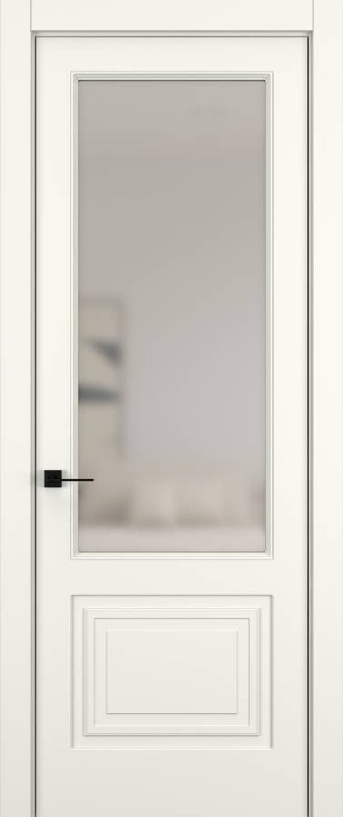 Дверь 02V ELEGANT Матовый Жемчужный