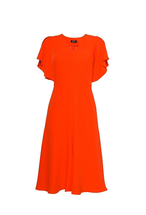 Платье "Нарцисс" оранжевое 11-16SS