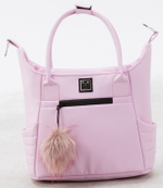 Детская коляска Adamex Porto Deluxe 3 в 1 PO-SA16 (РОЗОВ.ЗЕФИР КОЖА)