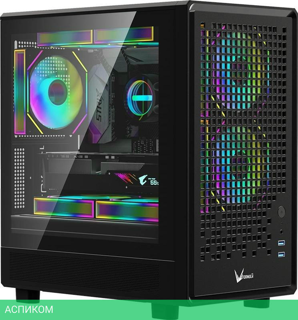 Корпус Formula Air Mesh G2 без БП черный