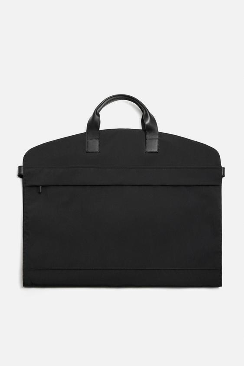 ZARA СУМКА-ПОРТПЛЕД НЕЙЛОНОВАЯ, ЧЕРНЫЙ