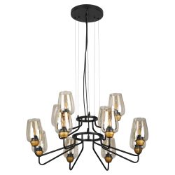 Люстра Rivoli Gera 4065-212 12 х E27 40 Вт дизайн | Rivoli