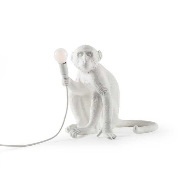 Настольная лампа Seletti Monkey Lamp Sitting 14882