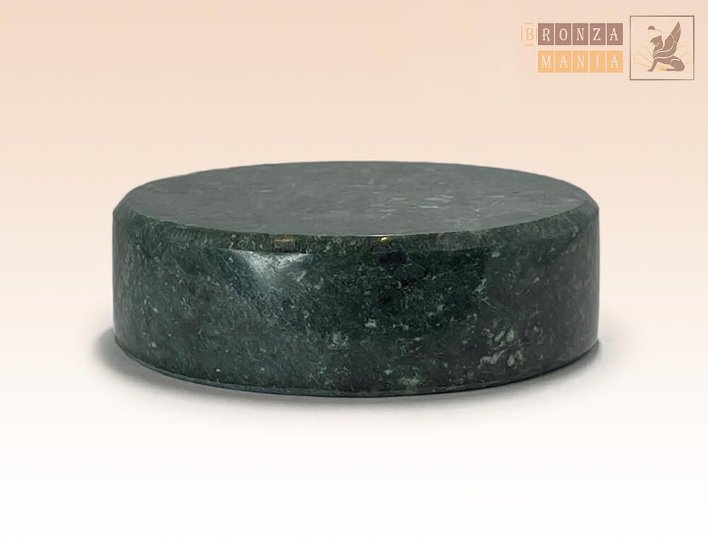 подставка круглая из змеевика D60, H20