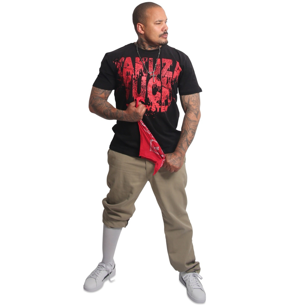 Футболка YAKUZA Eagle Regular T-Shirt Black