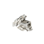 Петля с доводчиком 165*, 45мм, с декор. накладкой UNIHOPPER 3D