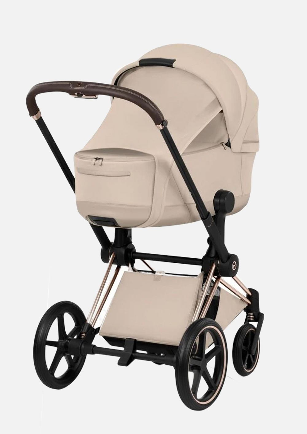 Коляска Cybex Priam V Style Rosegold 2 в 1 Cozy Beige