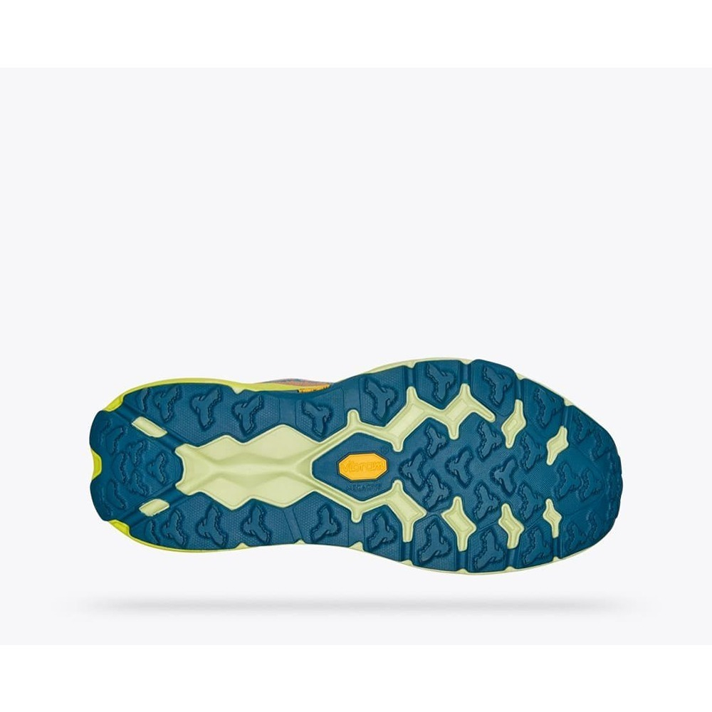 Кроссовки мужские HOKA M SPEEDGOAT 5 WIDE Blue Coral / Evening Primrose