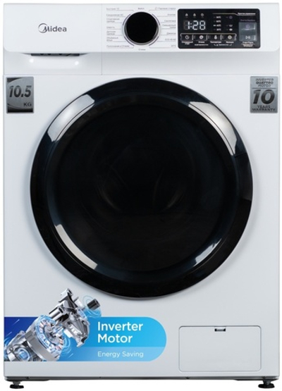 Стиральная машина Midea MFN11W105B/W-KZ белый