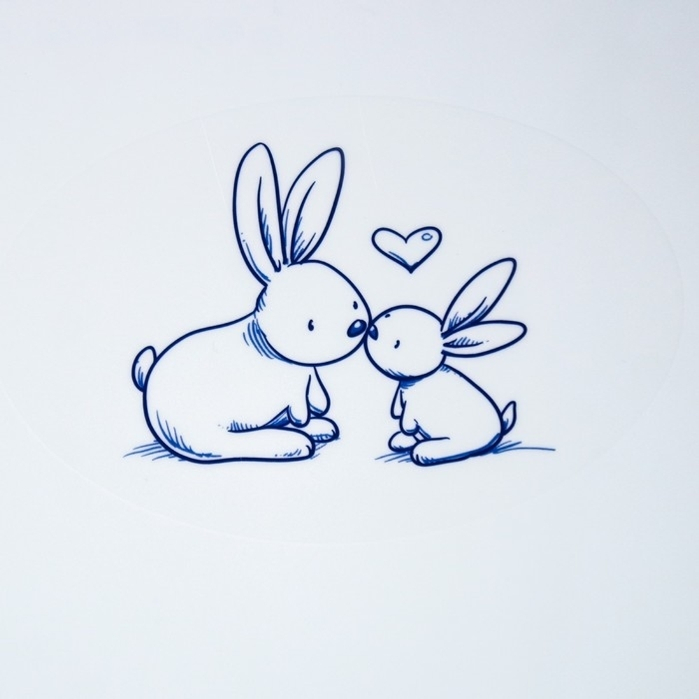 Ванна детская RANT "Крольчата" со сливом 86см (green-мятный)