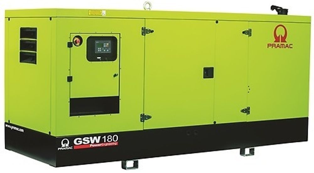 Дизельный генератор Pramac GSW 180 P в кожухе