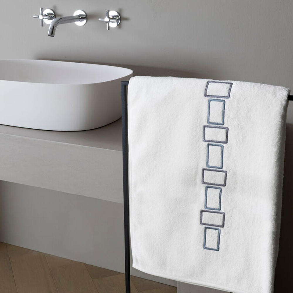 Набор полотенец Bold Bicolor Embroidery Rainy Sky/Grey (5 шт.)