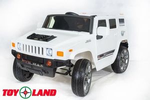 Детский электромобиль Toyland Hummer BBH1588 белый