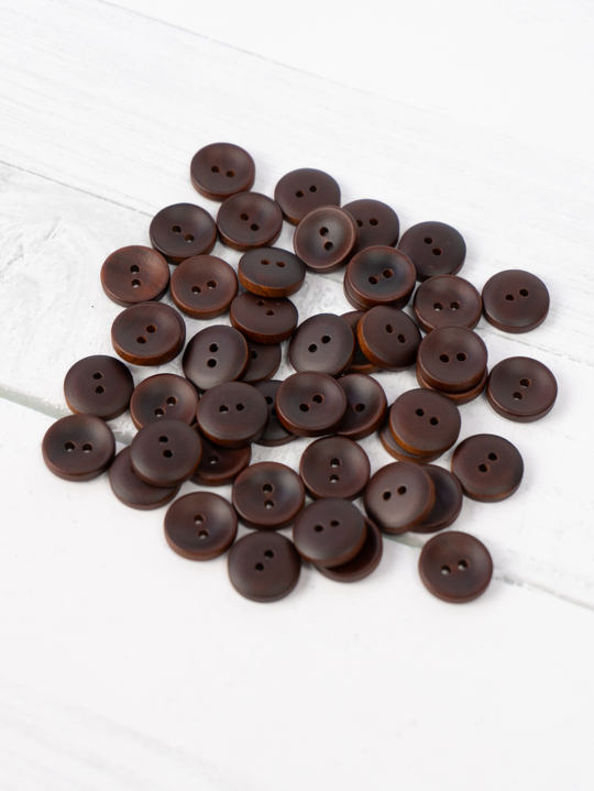 Пуговицы CONCEPT Button of Olive Wood, размер 15 мм, дерево оливы