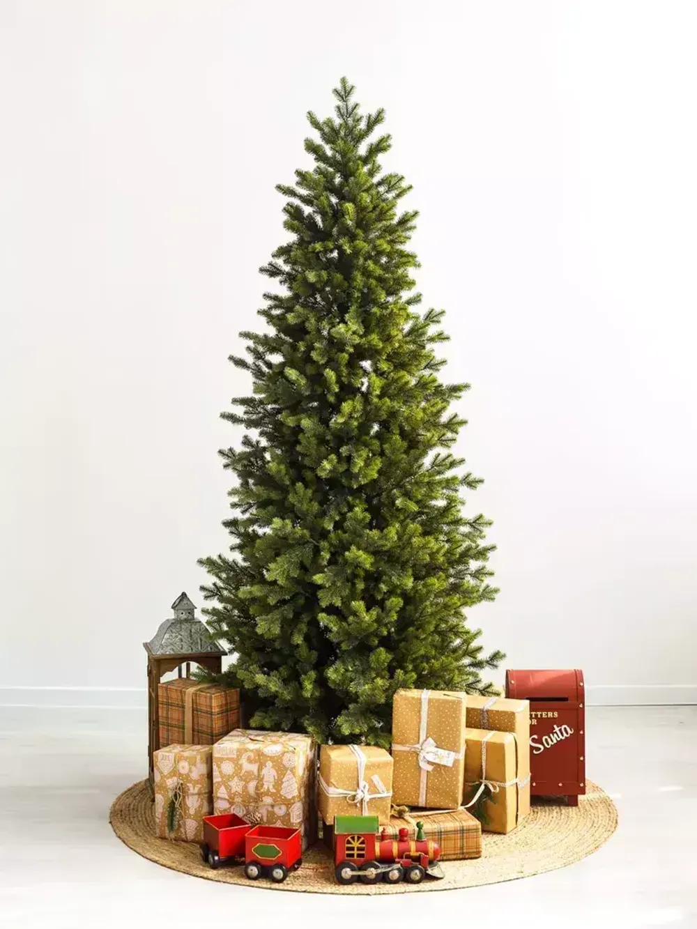 Искусственная узкая елка «Монте» (Литая хвоя) 210 см / 2,1 м