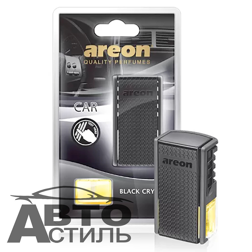 Ароматизатор на обдув AREON  AROMA Blister  Черный Кристал