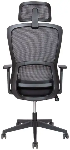 Кресло офисное Light черная сетка черная ткань